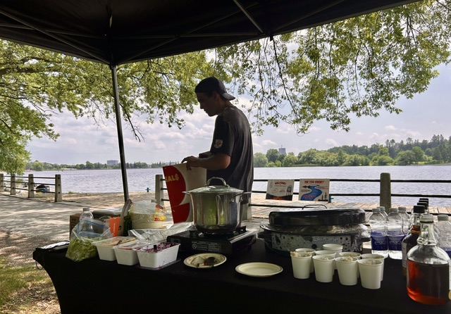 Chelsea's Kitchen mobile food setup in Ottawa